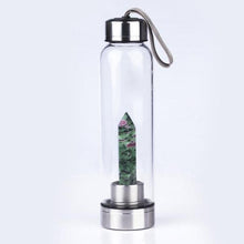 Load image into Gallery viewer, Pure Essence Natural Stone Infused Water In Glass Bottle