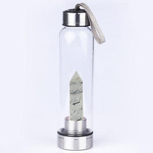 Load image into Gallery viewer, Pure Essence Natural Stone Infused Water In Glass Bottle