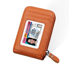 Load image into Gallery viewer, Zip Vault RFID Blocker Card Holder And Wallet