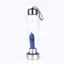 Load image into Gallery viewer, Pure Essence Natural Stone Infused Water In Glass Bottle