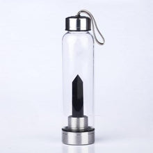 Load image into Gallery viewer, Pure Essence Natural Stone Infused Water In Glass Bottle