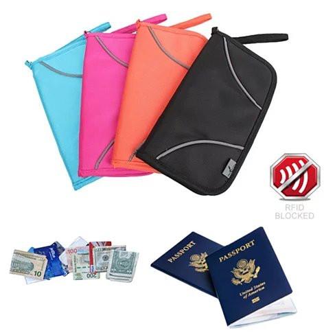 SAFE JOURNEY RFID BLOCKER Passport and Credit Card Protector Wallet - VistaShops - 1