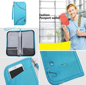 SAFE JOURNEY RFID BLOCKER Passport and Credit Card Protector Wallet - VistaShops - 3