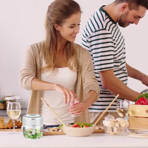 Quick Chop Powered Herbs,Veggie Chopper And Salsa Maker