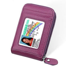 Load image into Gallery viewer, Zip Vault RFID Blocker Card Holder And Wallet