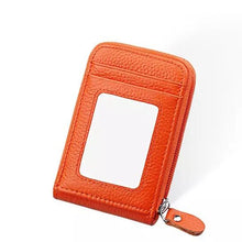 Load image into Gallery viewer, Zip Vault RFID Blocker Card Holder And Wallet