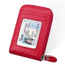 Load image into Gallery viewer, Zip Vault RFID Blocker Card Holder And Wallet